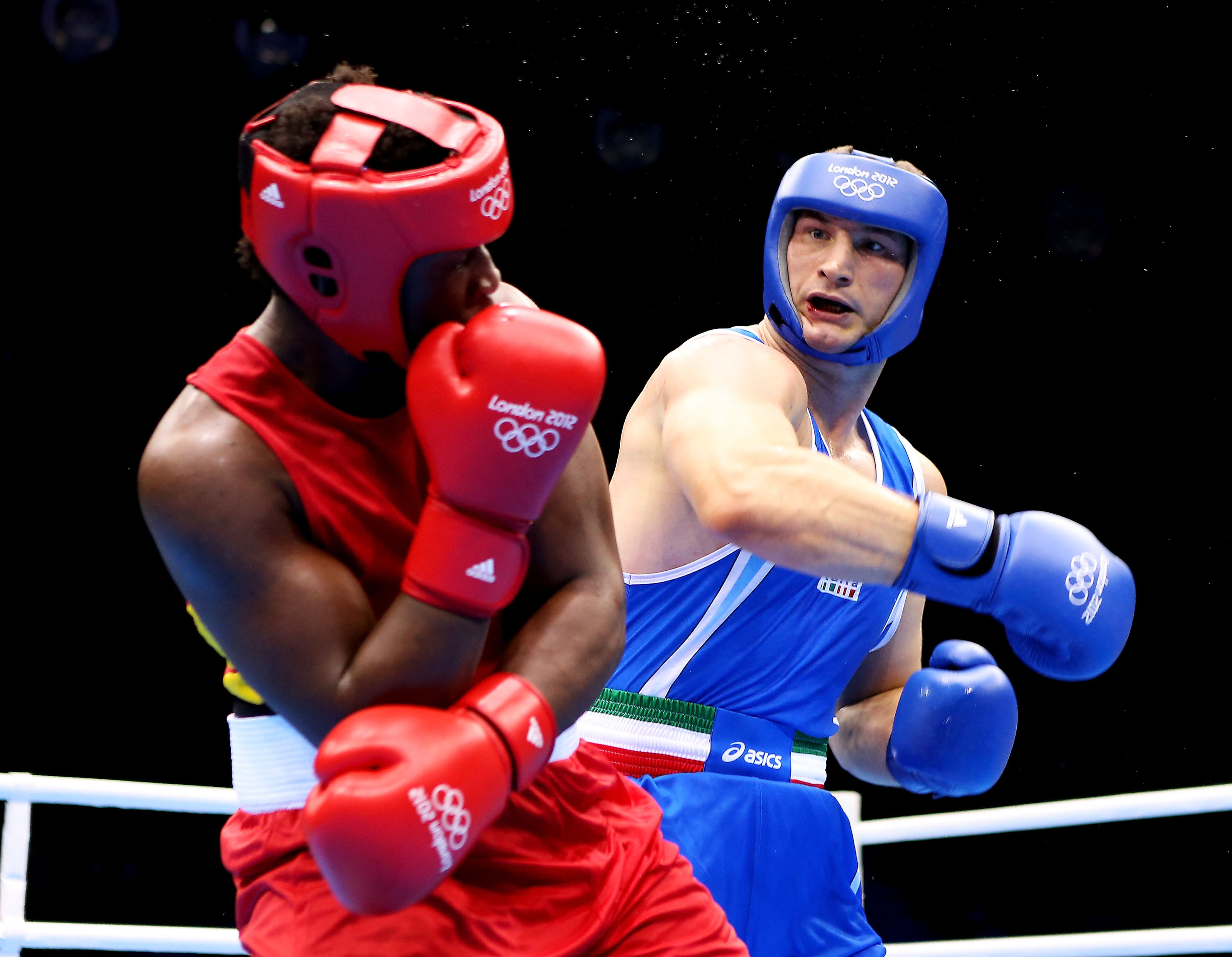 Roberto Cammarelle of Italy will have to beat Great Britain's Anthony Joshua if he is to pick up a second Olympic gold medal. (Photo by Scott Heavey/Getty Images)