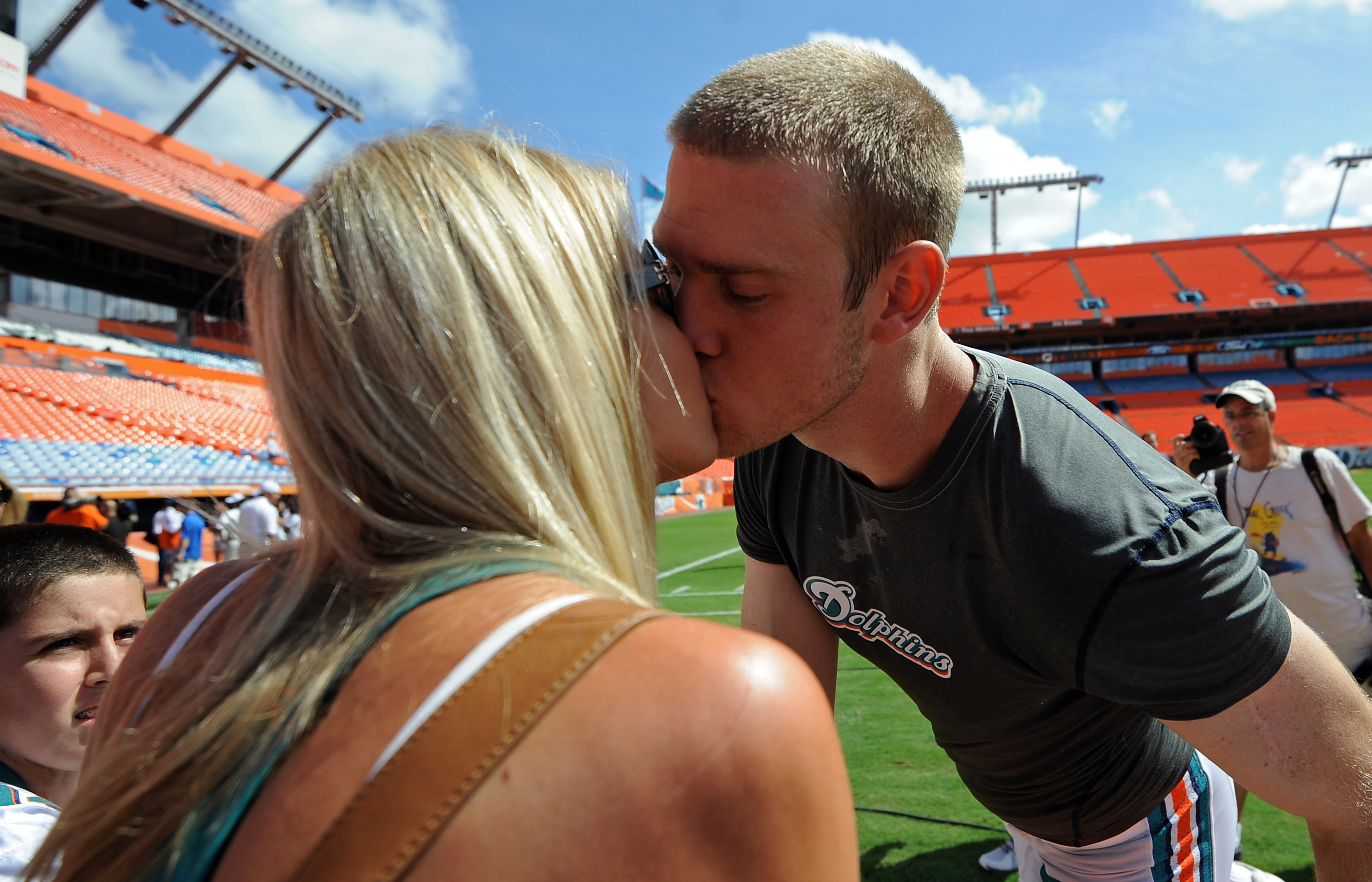 Miami Dolphins quarterback Ryan Tannehill and wife Lauren each had large portions of the second episode of HBO's <em>Hard Knocks</em> last night.