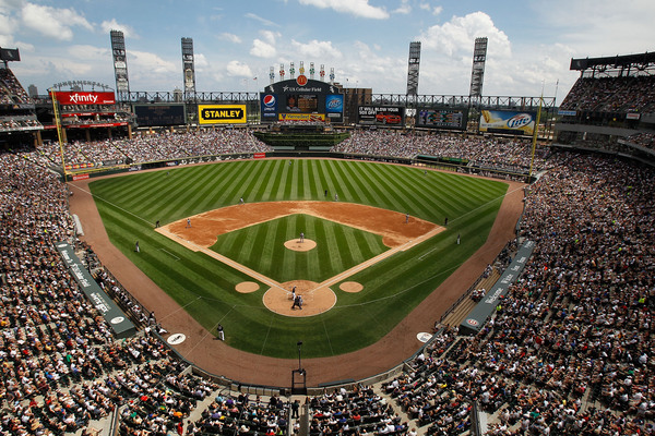 CHICAGO - JUNE 27: A general view of U.S. Cellular Field as the Chicago White Sox take on the Chicago Cubs on June 27, 2010 in Chicago, Illinois. The Cubs defeated the White Sox 8-6. (Photo by Jonathan Daniel/Getty Images)