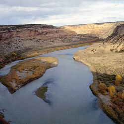 The Colorado River cuts through a southwestern vista.The Colorado River is the No. 1 most endangered river in the country because of the critical public policy decisions impacting it in the next year  from new dams to proposed diversions. The river is already over-allocated, calling into question the ability of the river to meet future demands.