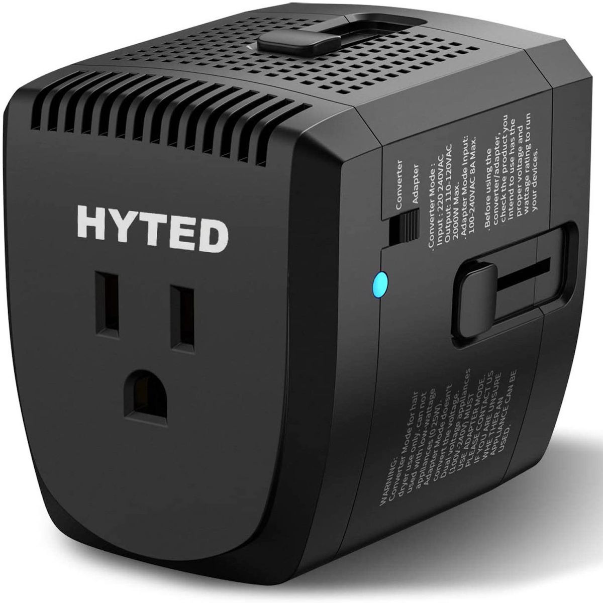 HYTED Travel Adapter and Converter Combo