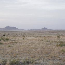 After passing through the Oklahoma panhandle, the Mormon Battalion entered what is now the state of New Mexico. In late September 1846, some noted that they could see and were passing a natural landmark known as ?Rabbit Ears Mountain.? These two closely related peaks, above, were one of the best known landmarks on the Santa Fe Trail and, it is said, symbolized the Cimarron Route, which the Battalion was still following at this point. By the time they reached Rabbit Ears, many of the teams and members of the Battalion were failing because of the lack of food and harsh conditions of heat, sand and drought.