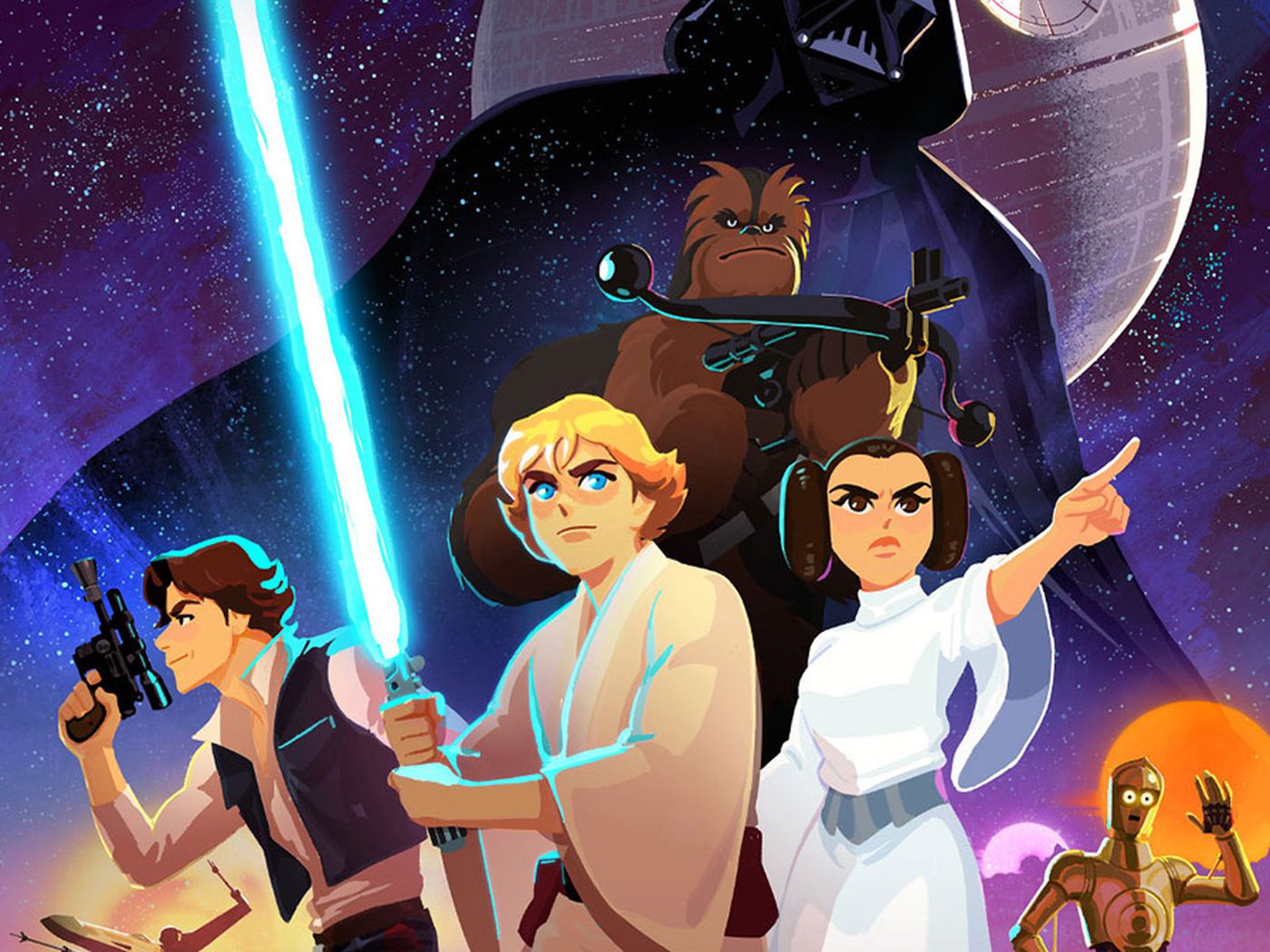 Disney is turning the original Star Wars movies into animated shorts for  children - The Verge