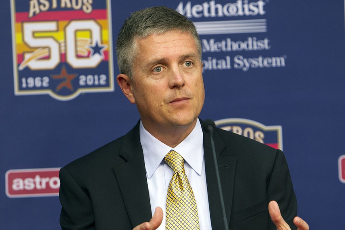 Houston Astros General Manager Jeff Luhnow