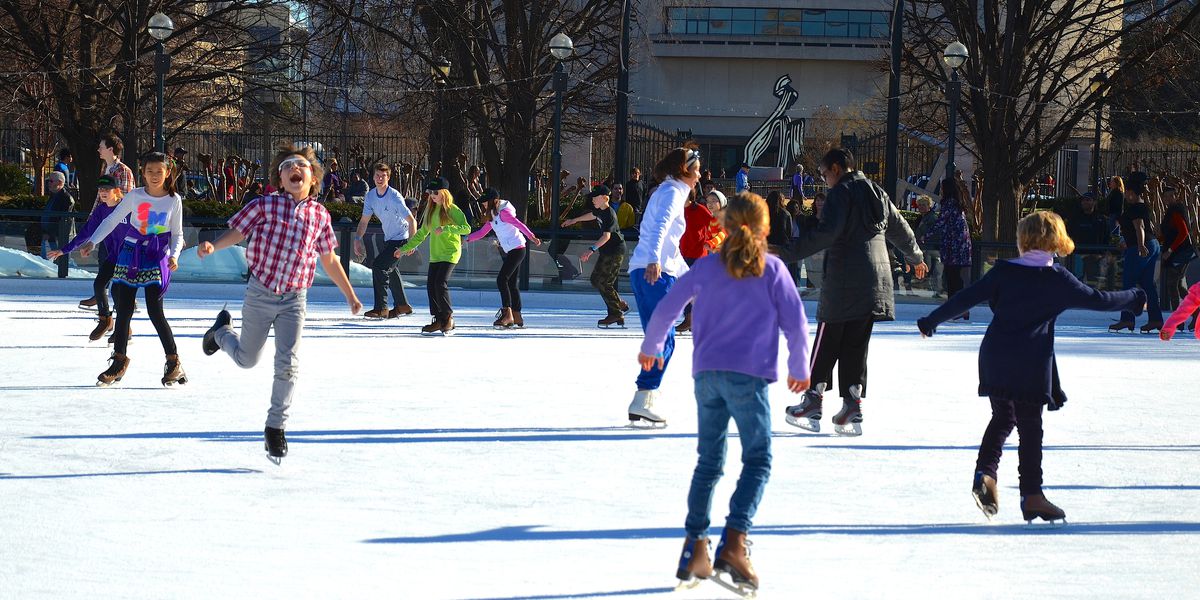 The . area's best ice-skating rinks, mapped