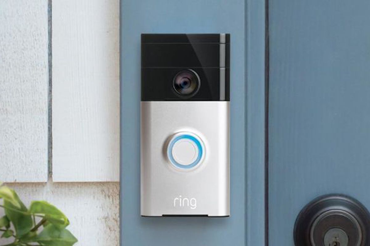 A Ring doorbell
