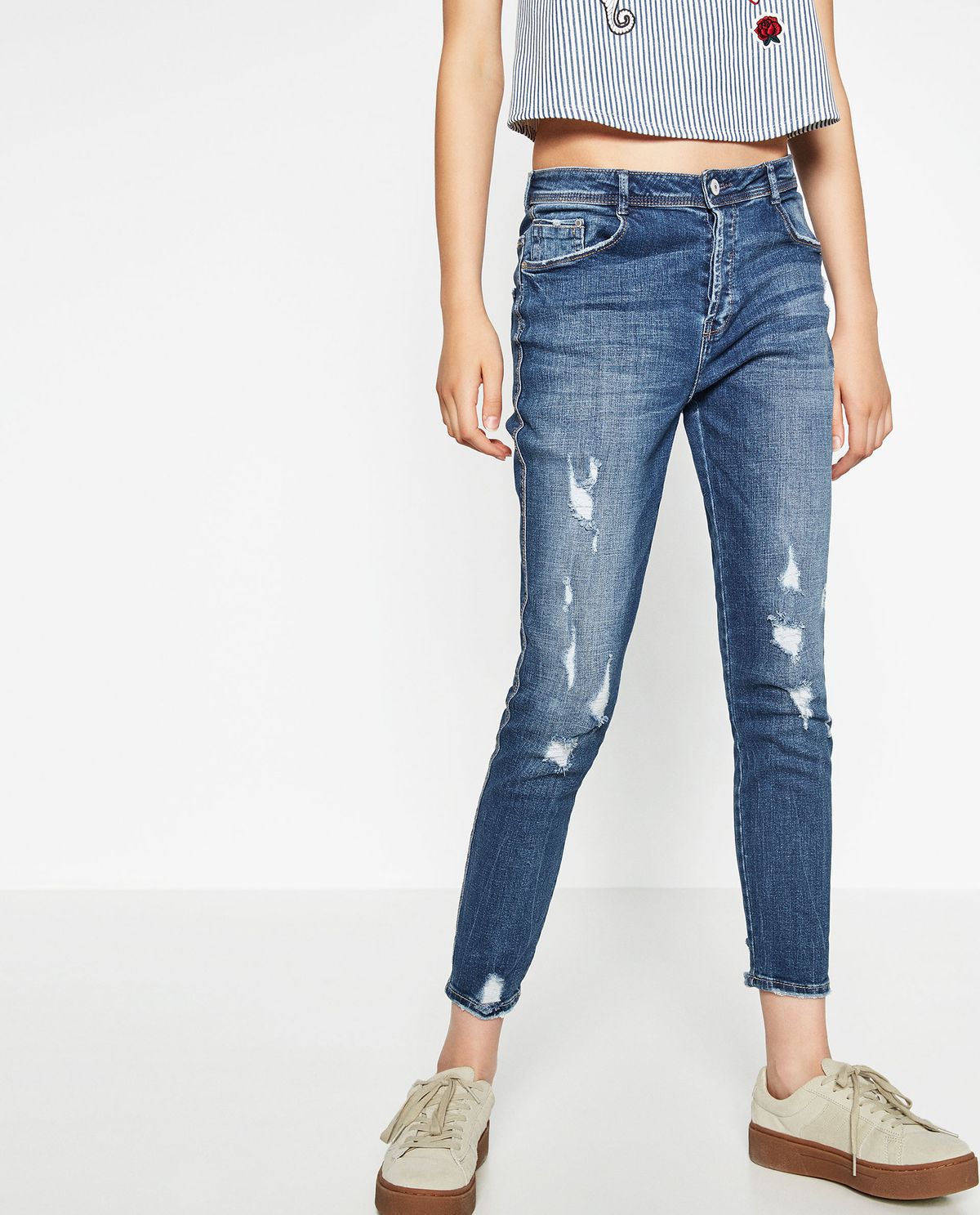 Zara Slouchy Skinny Jeans
