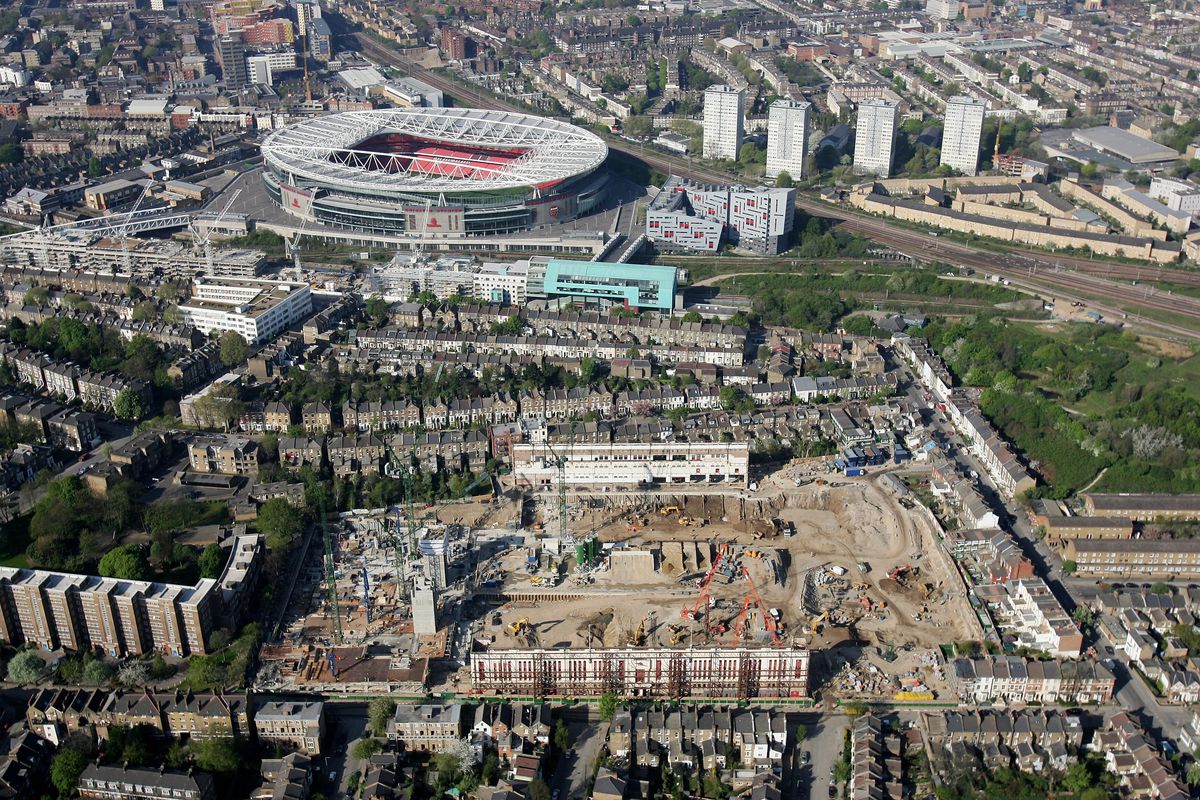Aerial Views Of Sporting Venues In London