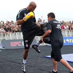 UFC 134 Workout Photos