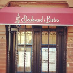 Boulevard Bistro, just about ready to go in Harlem. [<a href="http://harlembespoke.blogspot.com/2013/03/eat-boulevard-bistro-opens-in-march.html">Harlem Bespoke</a>]