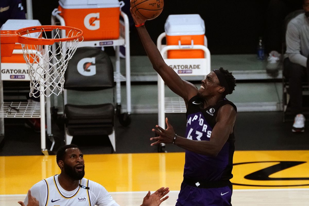 NBA: Toronto Raptors at Los Angeles Lakers
