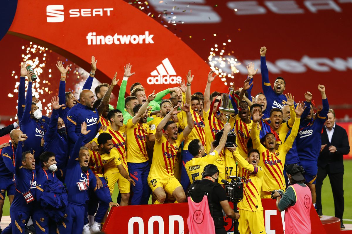ESP: Athletic Club - FC Barcelona. Copa del Rey 2020-2021, Final.
