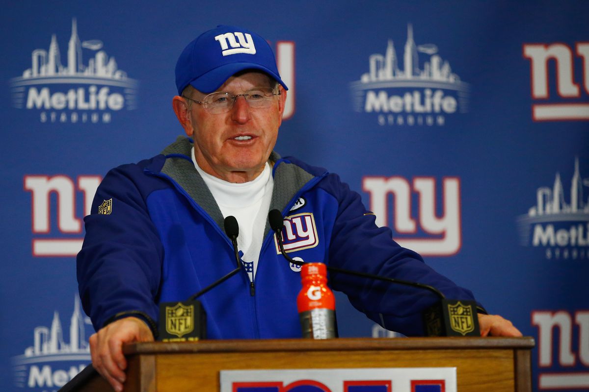 Tom Coughlin after his final game as Giants coach.