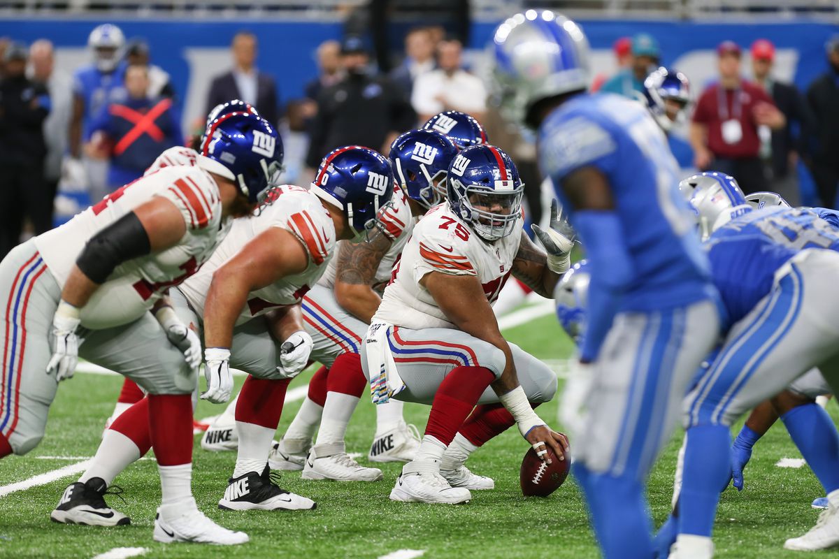 NFL: OCT 27 Giants at Lions