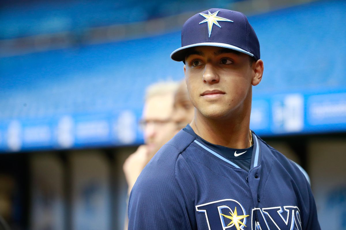 The Rays would love to see Garrett Whitley in this uniform again soon, but that will likely take time