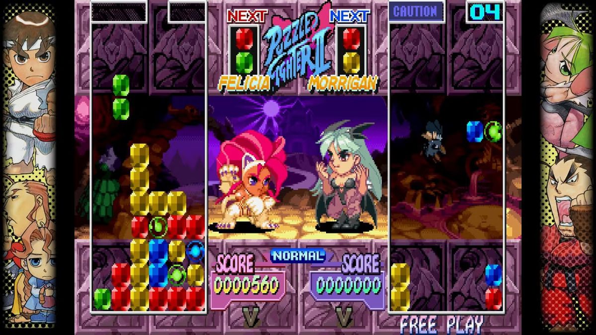 Super Puzzle Fighter 2 Turbo in Capcom Fighting Collection
