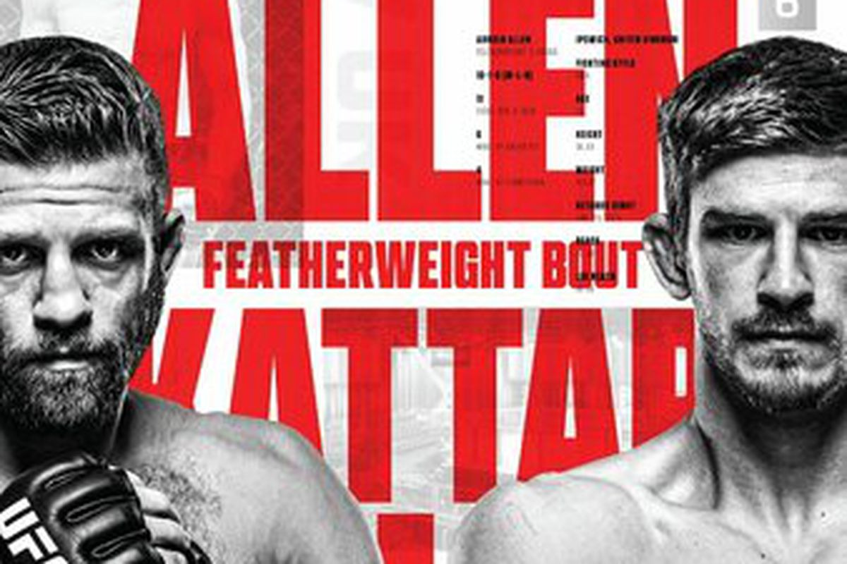 UFC Fight Night, UFC Vegas 63, UFC APEX, Kattar vs Allen, Allen vs Kattar,