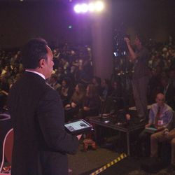 Navy football coach Ken Niumatalolo spoke to students at the Learn to Earn Conference hosted by LDS Business College Friday at the Salt Palace Convention Center.
