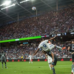 July 3,2019 - St Paul Minnesota, an MLS match between Minnesota United vs San Jose Earthquakes match at Allianz Field. (Photo by Tim C McLaughlin)