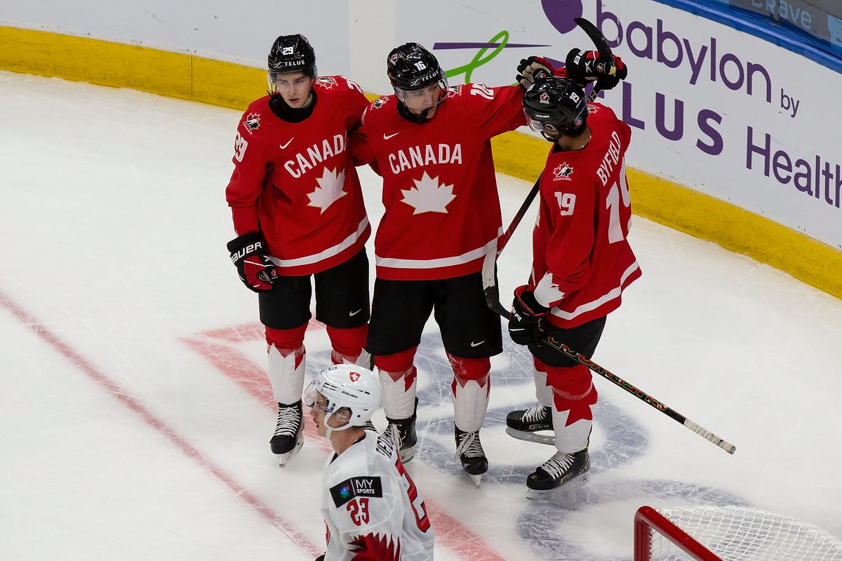 Canada v Switzerland: Preliminary Round Group A - 2021 IIHF World Junior Championship