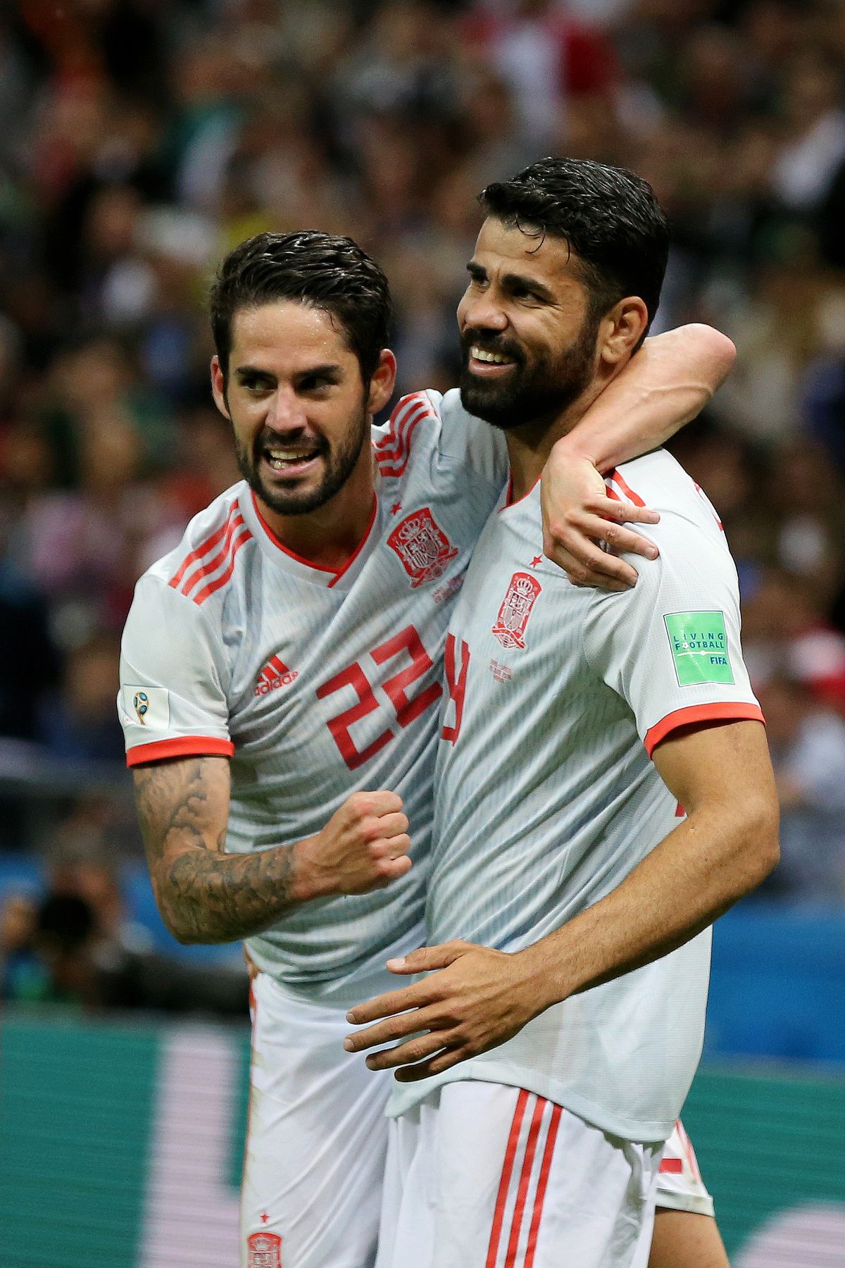Isco - Diego Costa - Spain - Group B - 2018 FIFA World Cup Russia
