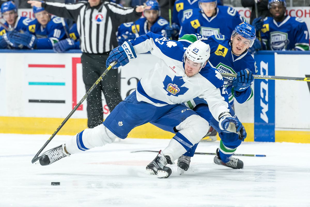 The Marlies open the season against old foes Utica