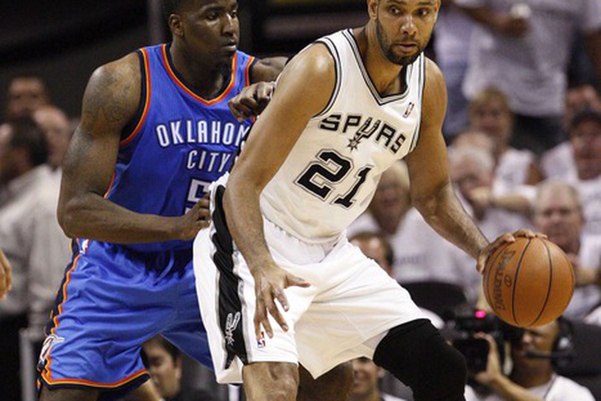 Tim Duncan and the Spurs looked destined to play for the title, now they face elimination.