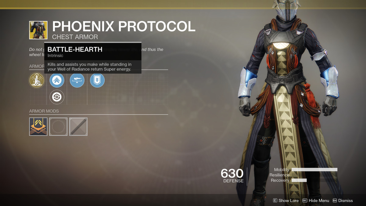 Phoenix Protocol Exotic Destiny 2