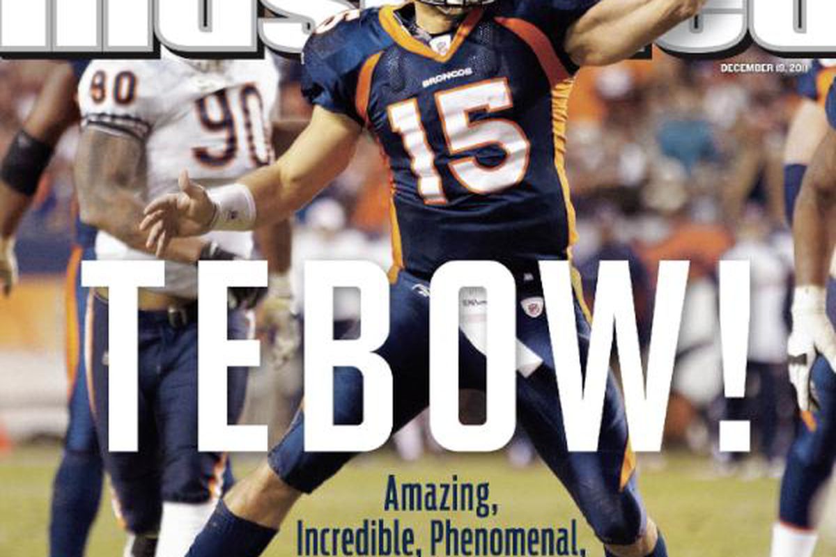 The latest Tim Tebow-cover in Sports Illustrated