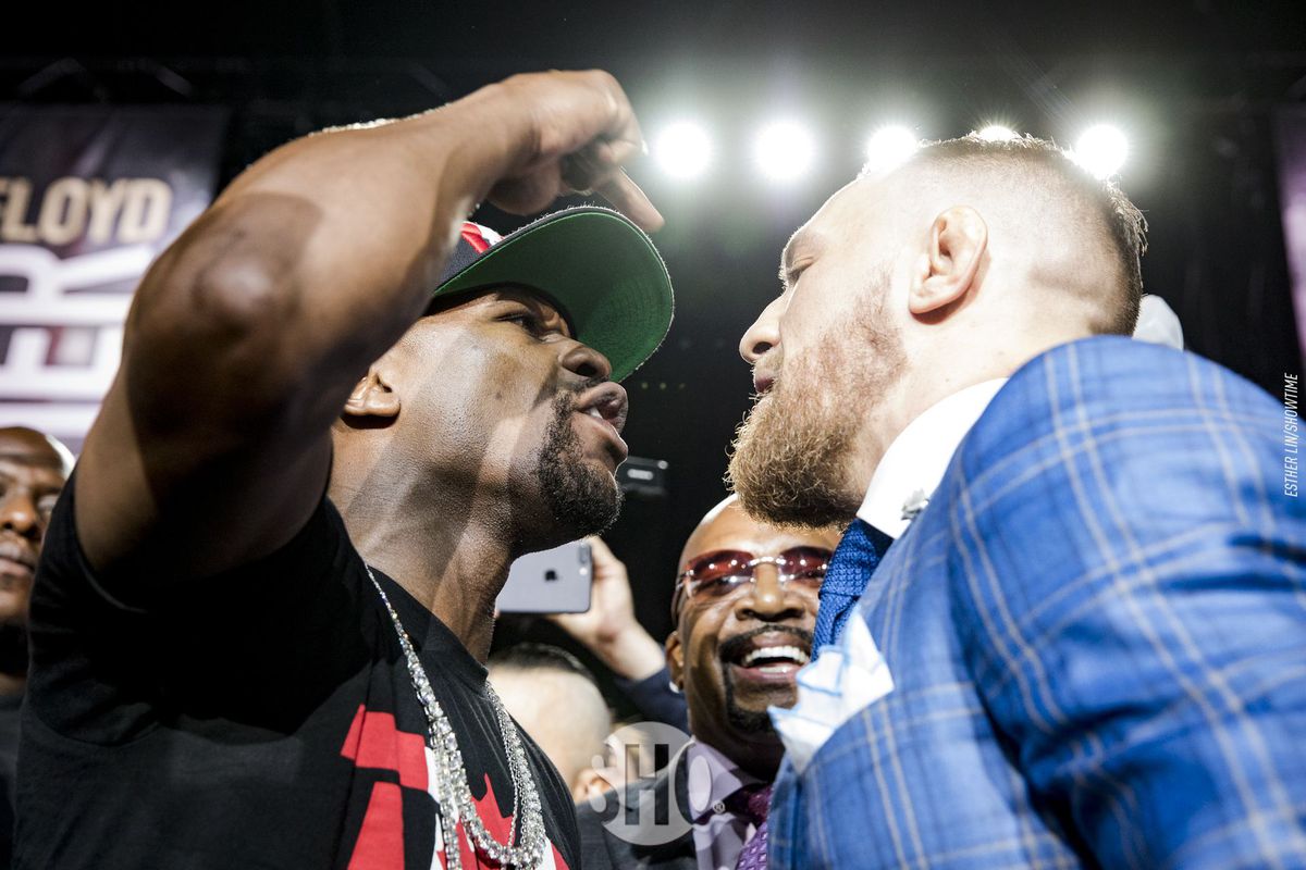 Floyd Mayweather and Conor McGregor	