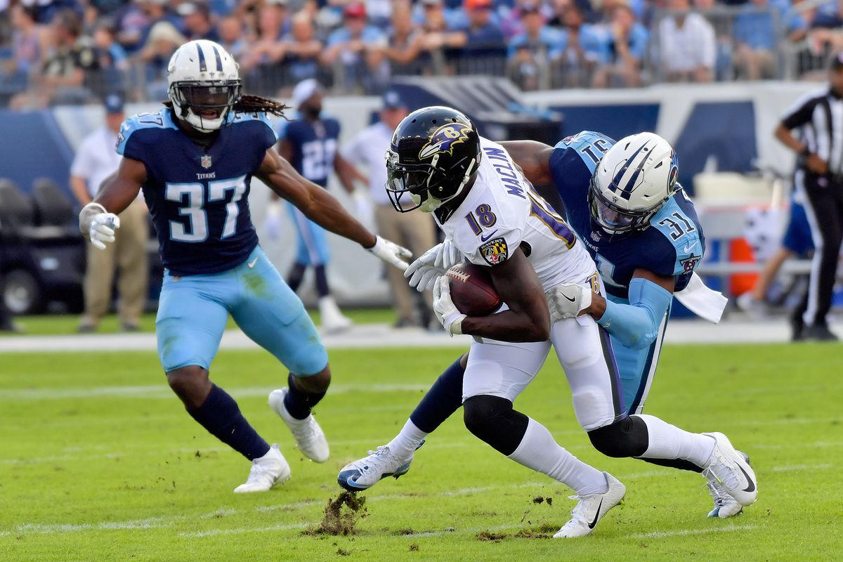 NFL: Baltimore Ravens at Tennessee Titans