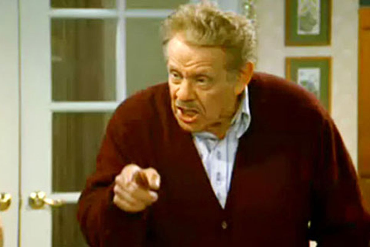You, Stallings. My son tells me your team stinks! via <a href="http://pacejmiller.com/wp-content/uploads/2011/09/frank-costanza.jpg">pacejmiller.com</a>