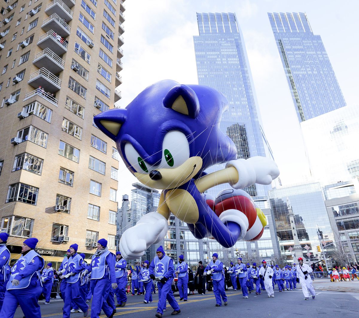 Sonic The Hedgehog - Desfile del Día de Acción de Gracias