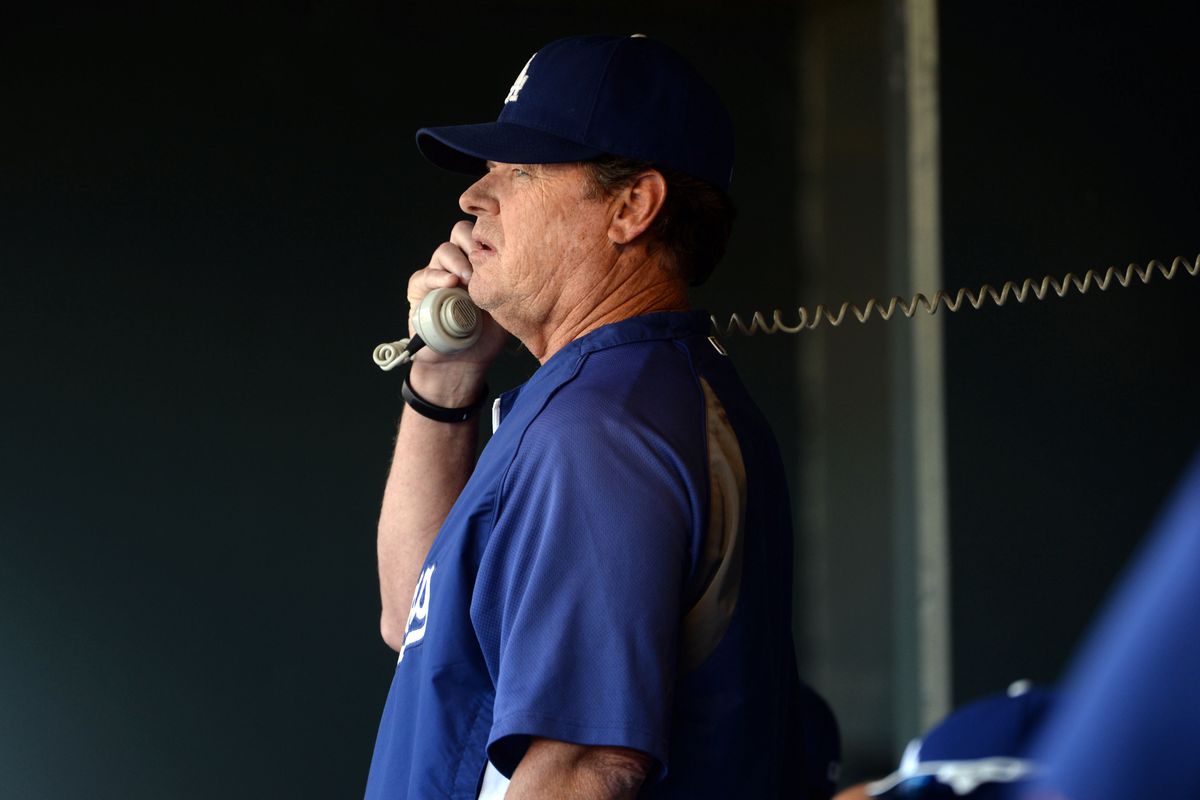 Having pitching coach Rick Honeycutt call down to the bullpen later in the game would be better for the Dodgers.