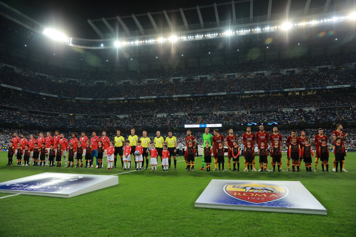 Real Madrid v AS Roma - UEFA Champions League Group G