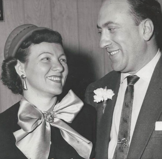 Harold and Selma Feder, once crowned Miss Texas Young Judaea| family photo