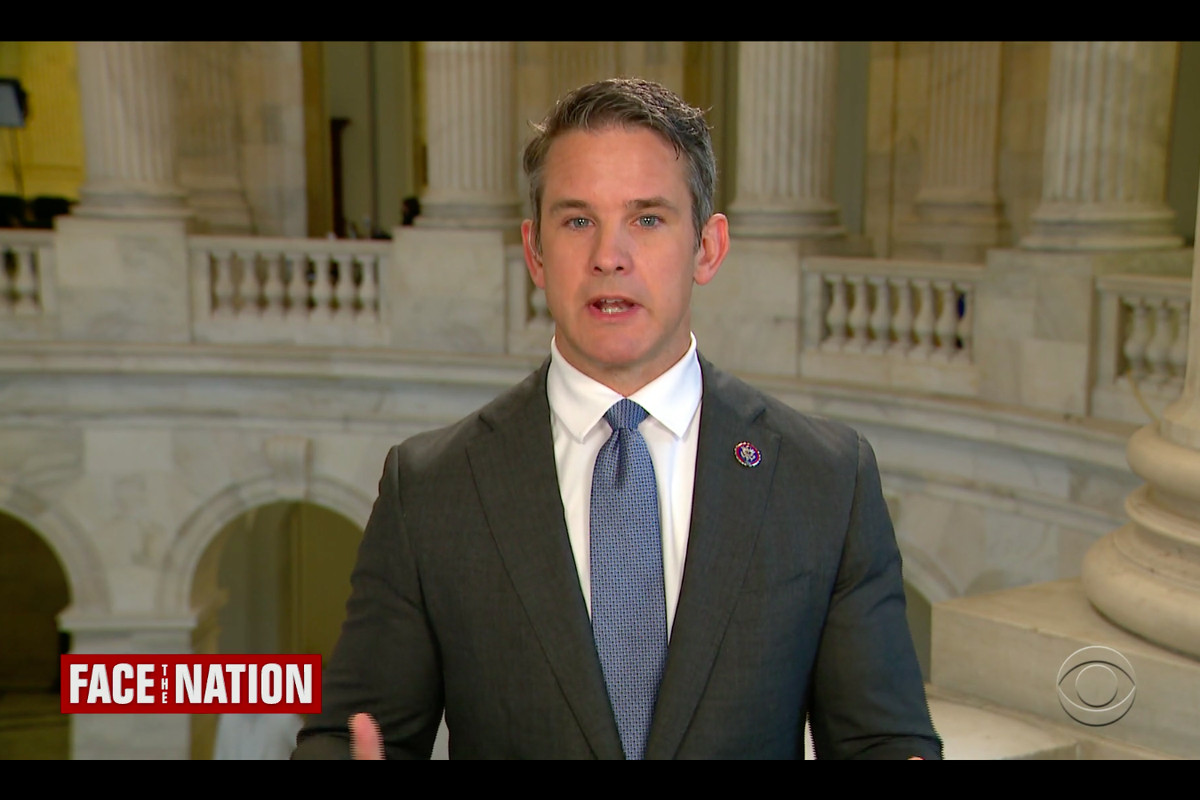 Rep. Adam Kinzinger, R-Ill., on Sunday talks about his “Country First” drive on CBS’ “Face the Nation.” 