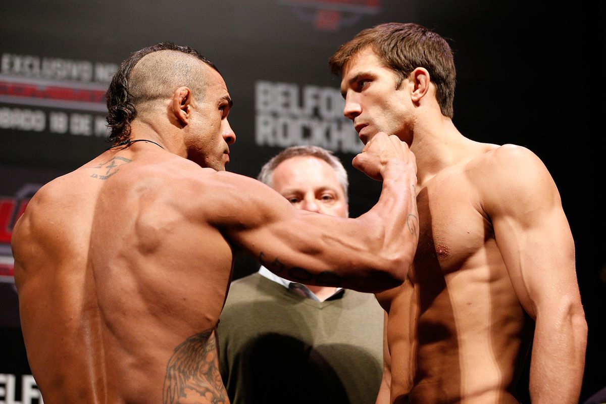 Vitor Belfort and Luke Rockhold will square off in the UFC on FX 8 main event.