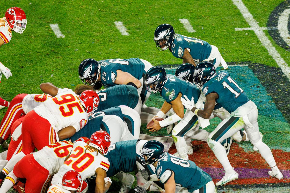 NFL: FEB 12 Super Bowl LVII - Eagles vs Chiefs