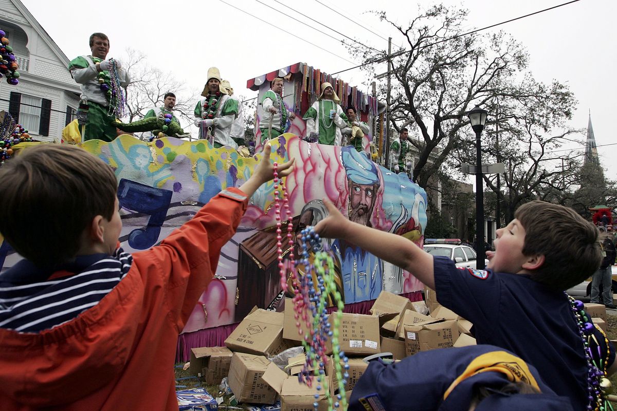 Parades Kickoff Mardi Gras In New Orleans