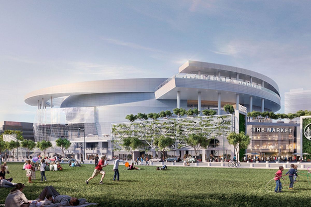 The new San Francisco arena design.