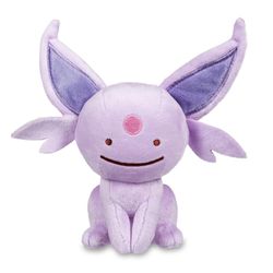 Ditto as Espeon: available at the <a class="ql-link" href="https://www.pokemoncenter.com/plush/plush-collections/ditto/ditto-as-espeon-pok%C3%A9-plush-%28standard-size%29---7-701-00036" target="_blank">Pokémon Center</a> and <a class="ql-link" href="https://amzn.to/2Ozw9MZ" target="_blank">Amazon</a>.