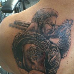 Gears of War tattoo