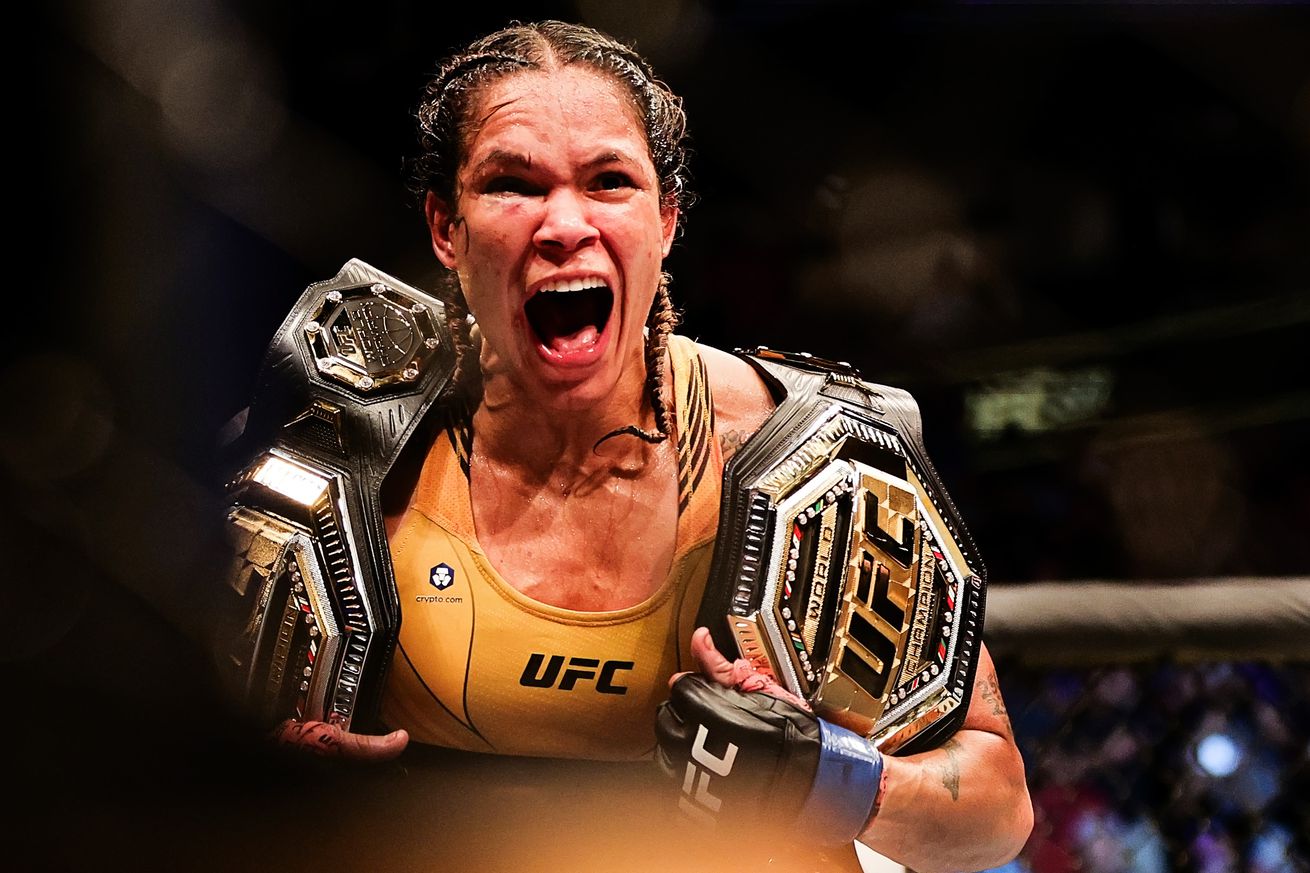 Amanda Nunes is a heavy betting favorite in a potential trilogy bout with Juliana Pena