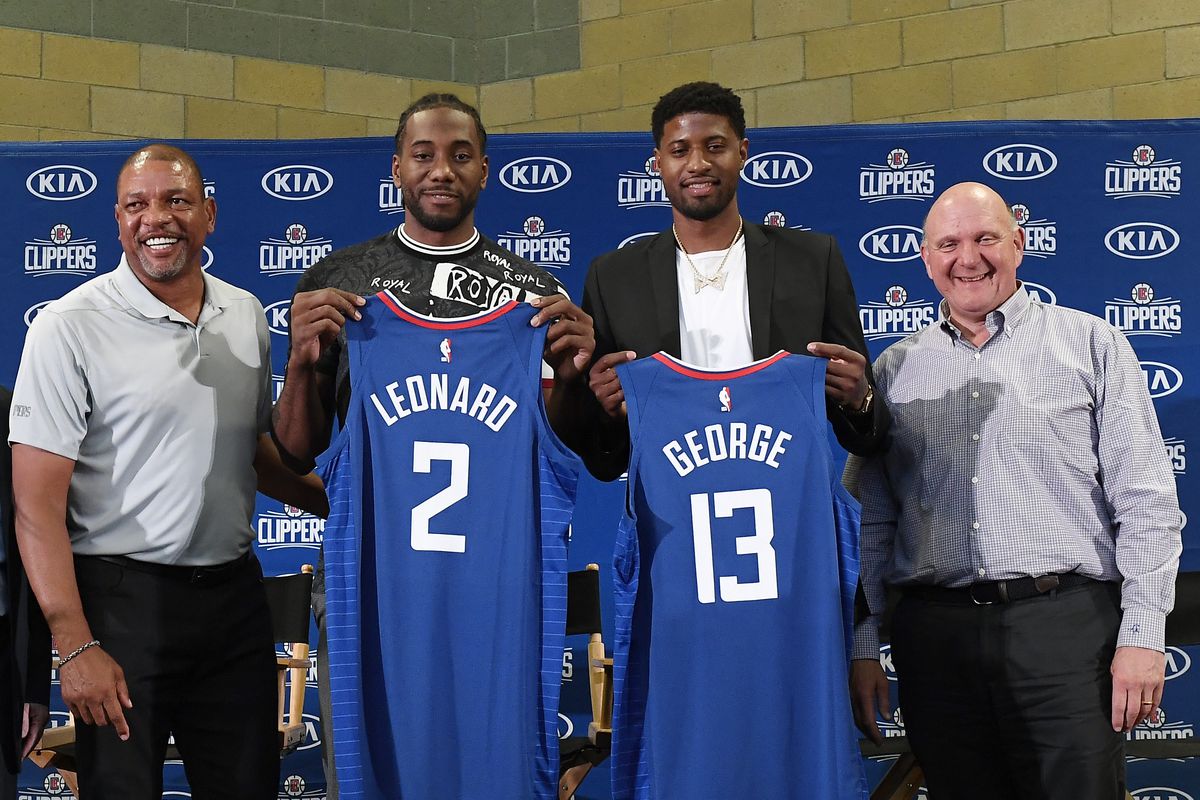Los Angeles Clippers Introduce Kawhi Leonard &amp; Paul George