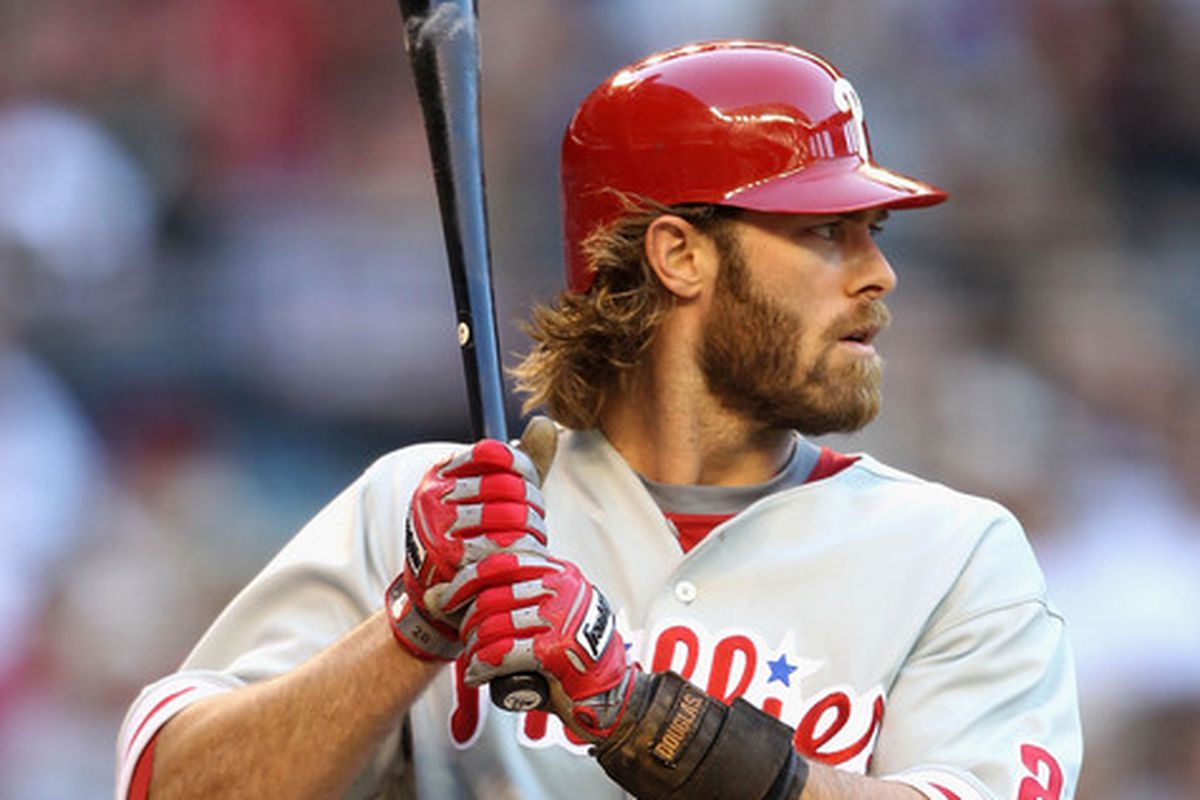 Jayson Werth kind of looks like a guy who will sidle up next to you in a bar and start talking about Building 7.