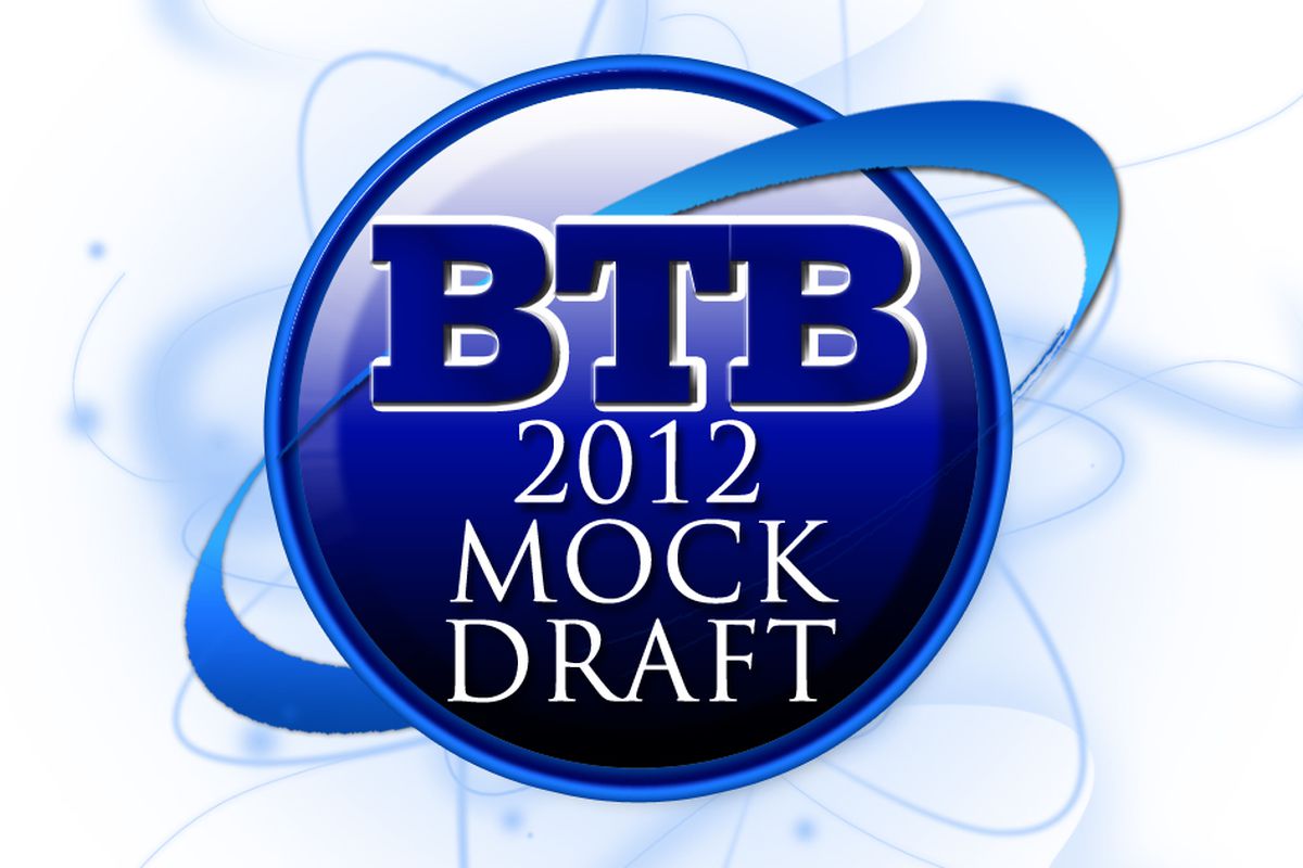BTB Community Mock Draft 2012. 