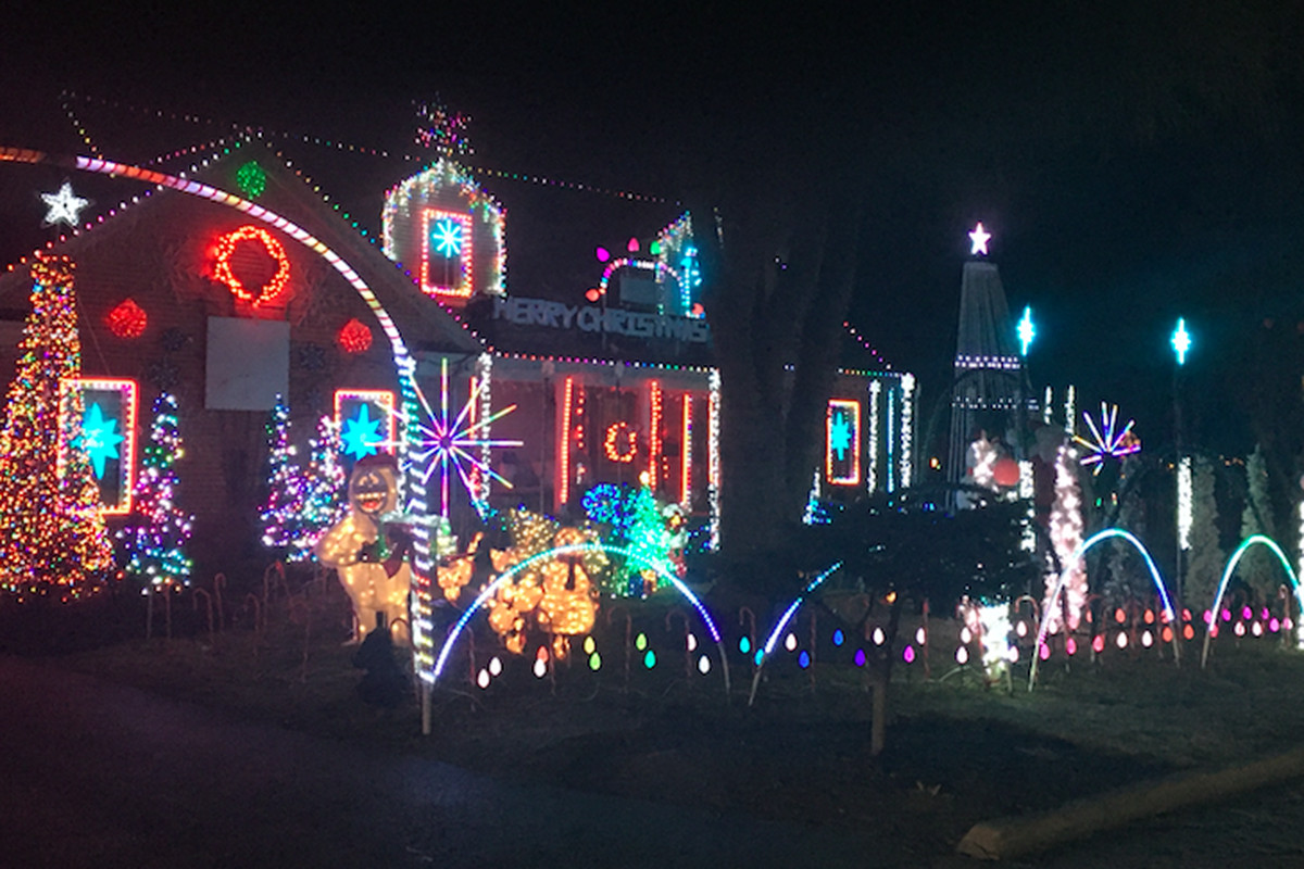 This holiday lights (and music) display in Wilmette, seen last December, had people driving out of their way to line up to get a glimpse.