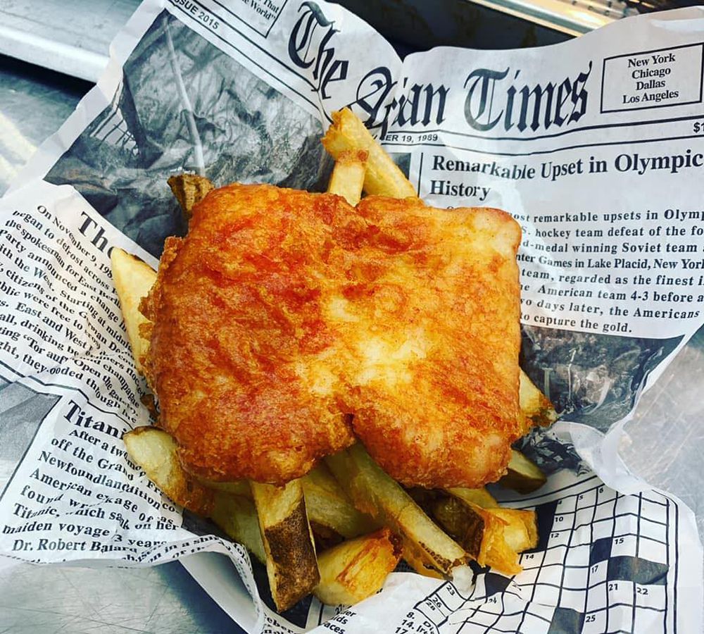 The fish &amp; chips now being served at The Codfather in Henderson.