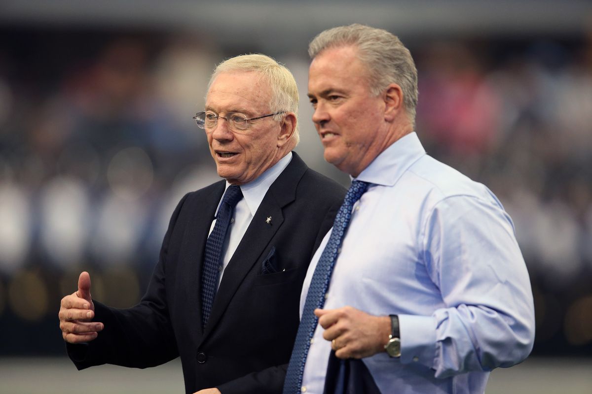 The present and future general managers of the Dallas Cowboys